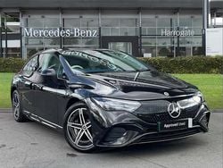 Black Used 2024 Mercedes EQE350 AMG line Sedan | £45,800 (Fair price)