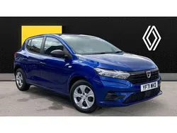 Blue Used 2021 Dacia Sandero Essentiel Hatchback | £8,979 (Fair price)