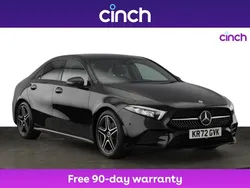 Black Used 2022 Mercedes A200 AMG Line Premium Sedan | £23,789 (A bit pricey)