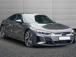 Grey Used 2021 Audi e-tron GT quattro Comfort Sedan | £41,995 (A bit pricey)