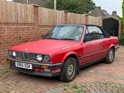 Red Used 1989 BMW 325 Cabriolet Cabriolet | £3,750