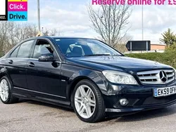 Black Used 2009 Mercedes C220 Sedan | £4,500 (Fair price)