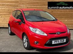 Red Used 2011 Ford Fiesta Zetec Hatchback | £3,990 (Fair price)