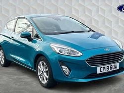 Blue Used 2018 Ford Fiesta Zetec Hatchback | £7,495 (Super price)
