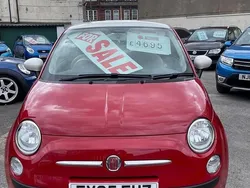 Red Used 2015 Fiat 500 Hatchback | £4,695 (Fair price)