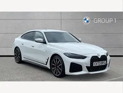 Alpine white Used 2024 BMW 420 M Sport Coupe | £34,495 (Fair price)