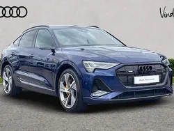 Blue Used 2022 Audi e-tron Sportback Advanced SUV | £33,999