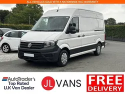 White Used 2021 VW Crafter Trendline Van | £19,975 (Fair price)
