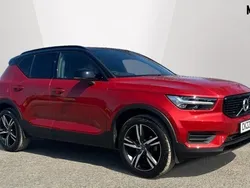 Fusion red Used 2022 Volvo XC40 R-Design SUV | £30,210 (A bit pricey)