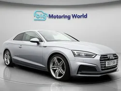 Silver Used 2017 Audi A5 S-Line Coupe | £12,900 (Good price)