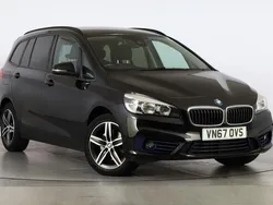 Black Used 2017 BMW 218 Gran Tourer Sport Line MPV | £13,500 (Fair price)
