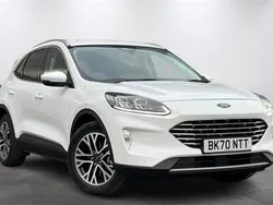 White Used 2020 Ford Kuga Titanium SUV | £20,700 (Fair price)