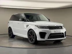 Yulong white metallic Used 2020 Land Rover Range Rover Sport SVR SUV | £44,500 (Good price)