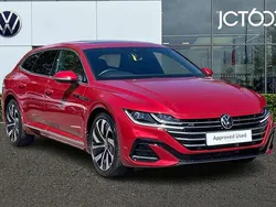 Red Used 2022 VW Arteon R-line Estate | £24,745 (A bit pricey)