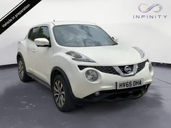 White Used 2015 Nissan Juke Tekna SUV | £8,449 (Fair price)