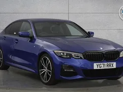 Blue Used 2021 BMW 330 M Sport | £28,750 (Fair price)