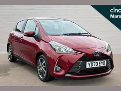 Red Used 2020 Toyota Yaris Hybrid Hatchback | £15,583 (Fair price)