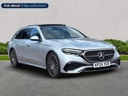 Silver Used 2025 Mercedes E220 AMG Line Premium Plus Estate | £54,599