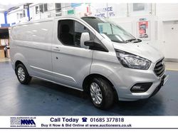 Silver Used 2019 Ford Transit Custom Limited Van | £15,600 (Expensive)