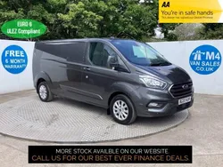 Grey Used 2020 Ford Transit Custom Limited | £16,495 (Super price)