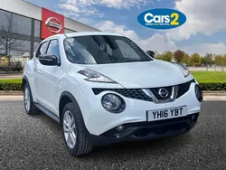 White Used 2016 Nissan Juke Acenta Premium SUV | £6,990 (Fair price)