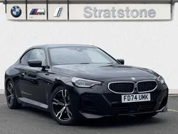 Black Used 2024 BMW 220 M Sport Coupe | £32,399 (Good price)