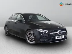 Black Used 2021 Mercedes A220 AMG line Hatchback | £19,975 (Good price)