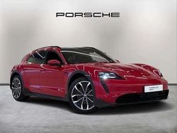 Red Used 2023 Porsche Taycan Cross Turismo Estate | £59,995 (Fair price)