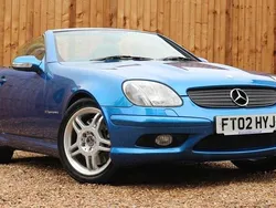 Blue Used 2002 Mercedes SLK32 AMG AMG Cabriolet | £15,000