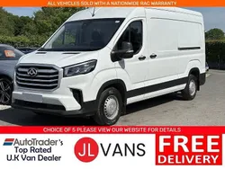White Used 2023 Maxus V90 Van | £14,400 (Fair price)