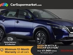 Blue Used 2022 Nissan Qashqai Acenta Premium SUV | £16,197 (Super price)