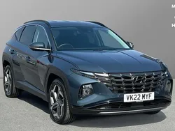 Blue Used 2022 Hyundai Tucson Premium SUV | £21,314 (Fair price)