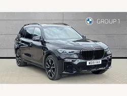 Black Used 2019 BMW X7 M Sport SUV | £47,495 (Good price)