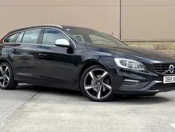 Black Used 2015 Volvo V60 R-Design Estate | £5,995 (Good price)