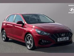 Red Used 2021 Hyundai i30 SE Hatchback | £13,426 (Fair price)