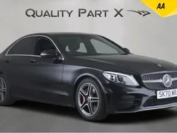 Black Used 2020 Mercedes C300 AMG line Sedan | £18,120 (Good price)