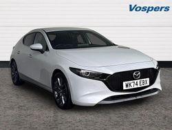 Silver Used 2024 Mazda 3 Exclusive-Line Hatchback | £20,950 (A bit pricey)