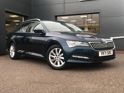 Blue Used 2021 Skoda Superb SE Estate | £14,995 (Fair price)