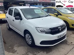 White Used 2018 Dacia Sandero Ambiance Hatchback | £4,995 (Fair price)