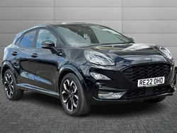 Black Used 2022 Ford Puma ST-Line X Hatchback | £16,695 (Fair price)