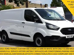 White Used 2021 Ford Transit Custom | £11,995 (Super price)
