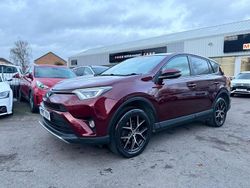 Red Used 2017 Toyota RAV4 Estate | £12,475 (Fair price)
