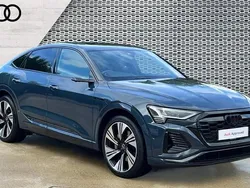 Blue Used 2023 Audi Q8 e-tron Comfort SUV | £46,251