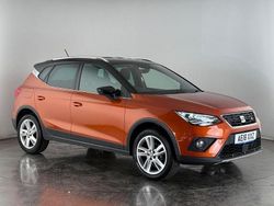 Orange Used 2018 Seat Arona FR SUV | £9,450 (Fair price)