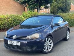 Purple Used 2012 VW Golf Cabriolet S Cabriolet | £1,495