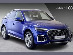 Blue Used 2022 Audi Q5 Sportback S-Line SUV | £34,500 (Fair price)