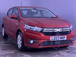 Red Used 2023 Dacia Sandero Expression Hatchback | £9,999 (Good price)
