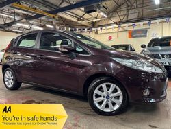 Mauve/purple Used 2011 Ford Fiesta Zetec Hatchback | £6,989 (A bit pricey)