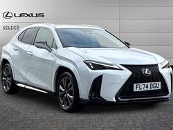 F sport white Used 2024 Lexus UX 300h Sport Line SUV | £32,695 (Good price)
