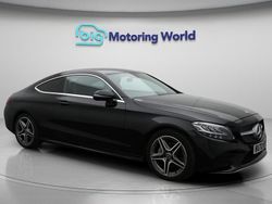 Black Used 2020 Mercedes C200 AMG line Coupe | £16,700 (Fair price)